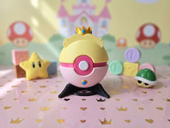 Princess Peach Pokeball - 3D Printed Fan Art Collectible Display 1