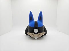 Lucario Pokeball Replica, 3D Printed Display Prop 2