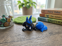 Sleeping Lucario Figurine - Pokémon Figure Desk Accessory 2