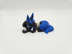 Sleeping Lucario Figurine - Pokémon Figure Desk Accessory 3