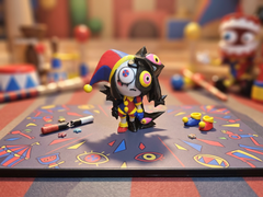 Abstracted Pomni Figure - The Amazing Digital Circus Collectible 2