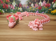 Snapdragon Dragon - Articulated Floral Fidget Toy, Desk Decor 4