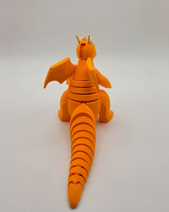 Articulated Dragonite Figure - 3D Printed Pokemon Desk Toy 2