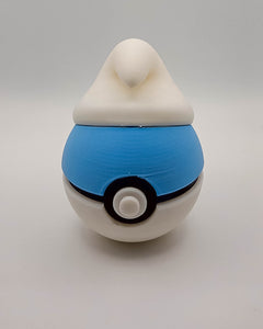 Smurf Pokeball Prop - 3D Printed Gamer Desk Decor 2
