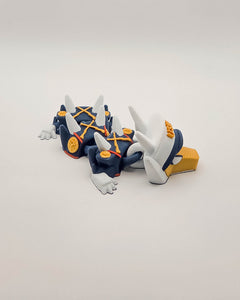 Marines Mini Dragon - Articulated 3D Printed Fidget Toy 2