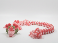 Snapdragon Dragon - Articulated Floral Fidget Toy, Desk Decor 2