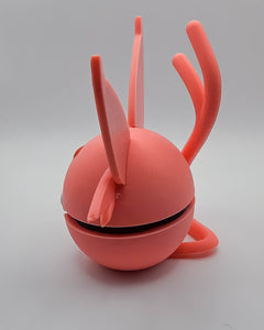 Espeon Pokeball - 3D Printed Video Game Prop, Collector Shelf Decor 2
