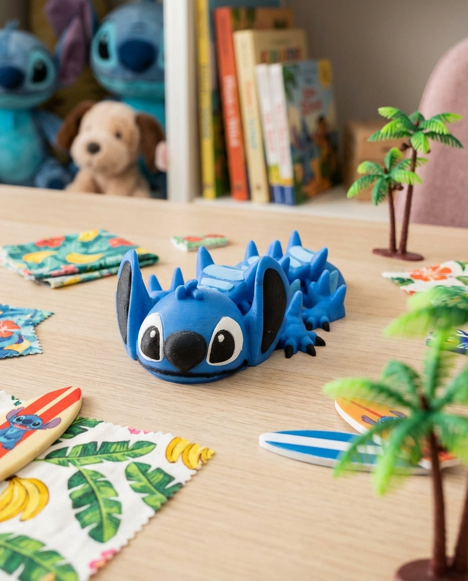 Stitch Dragon Mini - Articulated Fidget Figure, Desk Toy 1