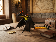 Articulated Triple Stryke Dragon Figure, HTTYD Inspired Fidget Toy 10