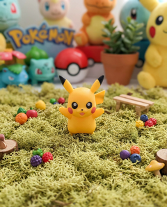 Pikachu Figurine, 3D Printed Pokemon Miniature, Desk Decor 6