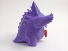 Gengar Pushing Pose Figurine - 3D Printed Pokémon Decor 6