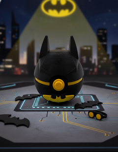 Batman Pokeball - 3D Printed Superhero Prop for Desk Decor 4