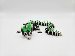 Articulated Skeleton Dragon - Mini Fidget Toy, DnD Monster Figure 4