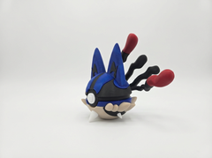 Mega Lucario Pokeball Replica - 3D Printed Fan Art, Gamer Desk Accessory 6