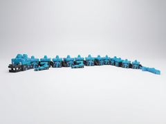 Articulated Diamond Dragon - Large 25-inch Pixel Art Fidget Toy 5