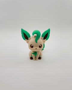 Leafeon Figure - 3D Printed Eeveelution Fan Art Statue 2