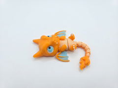 Mini Flexi Charizard Figurine - Articulated Dragon Fidget Toy 2