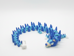 Bluey Dragon Articulated Figure - 3D Printed Fidget Desk Toy 2