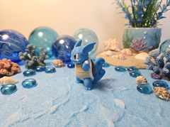 Wartortle PokeMini Figure - 3D Printed Miniature Collectible 4