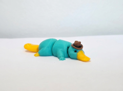 Flexi Perry the Platypus Figurine, Articulated Fidget Toy 2