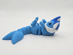 Flexi Vaporeon Figurine - Articulated Desk Toy 2