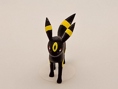 Umbreon Figure - 3D Printed Mini Statue - Eeveelution Gamer Desk Decor 2