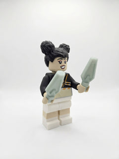 Oversized Zoey Lego Style Figure - 8.5 Inch Gamer Desk Decor Collectible 4