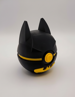 Batman Pokeball - 3D Printed Superhero Prop for Desk Decor 3
