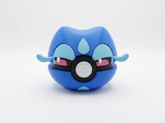 Kyogre Pokeball Display - Gecqua Pokémon Themed 3D Printed Figure 3