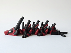 Mini Deadpool Dragon - Articulated 3D Printed Fidget Toy Figure 2