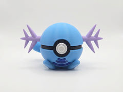 Wooper Pokeball - 3D Printed Prop Replica, Gamer Desk Decor 3