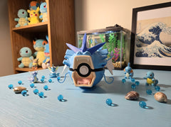 Gyarados Pokeball Replica, 3D Printed Video Game Decor 5