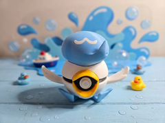 Quaxly Pokeball Figure - Non-Functional 3D Printed Gamer Decor 1