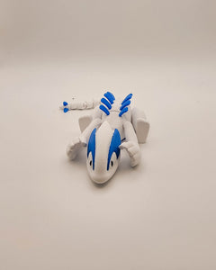 Articulated Lugia Figure - 3D Printed Collectible, Poseable Desk Toy 2