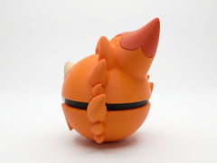Pombon Pokeball - Custom Fire-Type Pokemon Inspired 3D Printed Collectible 3