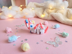 Flexi Sylveon Figurine, Articulated Pokemon Desk Toy 1