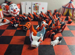 Articulated Harley Quinn Dragon - Jester Fidget Desk Toy 3