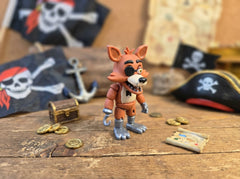 FNAF Foxy Figurine - Articulated Unpainted Model for Gamers 2