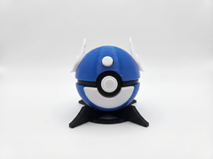Dratini Pokeball, 3D Printed Gaming Collectible Desk Decor 4