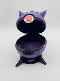 Gengar Pokeball - Functional 3D Printed Replica for Gaming Decor 2