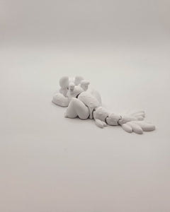 Articulated Light Fury Mini Dragon - Poseable Fidget Toy 3