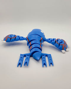 Articulated Kyogre - Pokemon Figure, Fidget Desk Toy 4