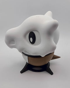 Cubone Pokeball Replica - 3D Printed Prop with Display Stand 3