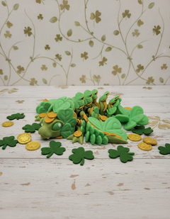Clover Wyvern - Articulated St. Patrick's Day Dragon Fidget Toy 1