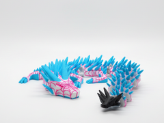 Articulated SpiderGwen Dragon - 3D Printed Poseable Fidget Toy 2