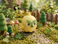 Browt Figurine, Pokémon-Inspired Fan Art, 3D Printed Desk Decor 1