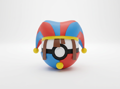 Pomni TADC Pokeball - The Amazing Digital Circus Pokemon Crossover Collectible 3