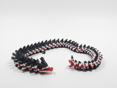 Atlanta Falcons Articulated Dragon - 25-Inch Fan Gift & Fidget Toy 3