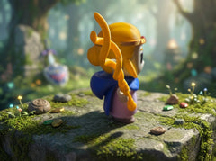 Zelda Figurine - 3D Printed Retro Gaming Merch, Hyrule Collectible 2
