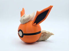 Flareon Pokeball - Functional Storage Box and Cosplay Prop 2